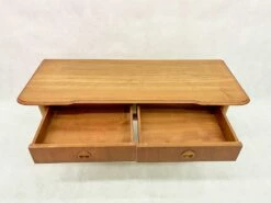 Mid-Century Table In Teak, 1960s -PAMONO Sales mid century table in teak 1960s 9