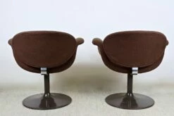 Mid-Century Tulip Swivel Armchairs Attributed To Pierre Paulin, 1965, Set Of 2 -PAMONO Sales mid century tulip swivel armchairs attributed to pierre paulin 1965 set of 2 13