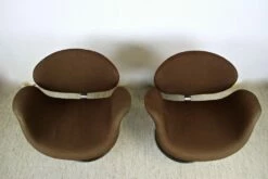 Mid-Century Tulip Swivel Armchairs Attributed To Pierre Paulin, 1965, Set Of 2 -PAMONO Sales mid century tulip swivel armchairs attributed to pierre paulin 1965 set of 2 14