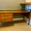Modernist Desk In Mahogany, 1950s 1 Modernist Desk In Mahogany, 1950s -PAMONO Sales modernist desk in mahogany 1950s 1