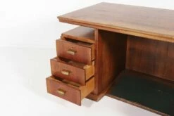 Monumental Italian Executive Desk, 1950s -PAMONO Sales monumental italian executive desk 1950s 11