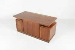 Monumental Italian Executive Desk, 1950s -PAMONO Sales monumental italian executive desk 1950s 7