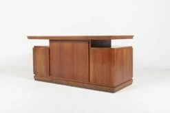 Monumental Italian Executive Desk, 1950s -PAMONO Sales monumental italian executive desk 1950s 8