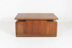 Monumental Italian Executive Desk, 1950s -PAMONO Sales monumental italian executive desk 1950s 9