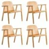 Natural Valo Lounge Chair By Made By Choice, Set Of 4 -PAMONO Sales natural valo lounge chair by made by choice set of 4 1