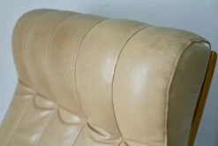 Norwegian Leather And Pine Swivel Chair By Ingmar Relling For Westnofa, 1970s -PAMONO Sales norwegian leather and pine swivel chair by ingmar relling for westnofa 1970s 7