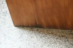 Oak Office Desk With Sliding Curtain, 1950s -PAMONO Sales oak office desk with sliding curtain 1950s 2