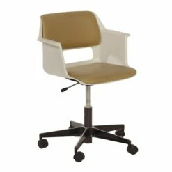 Office Chair 2712 With Beige Upholstery By A. Cordemeyer For Gispen, 1970s