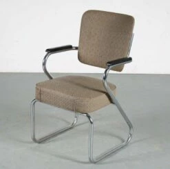 Office Chair By Paul Schuitema For Fana, Netherlands, 1950s -PAMONO Sales office chair by paul schuitema for fana netherlands 1950s 2