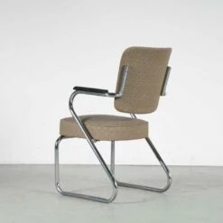 Office Chair By Paul Schuitema For Fana, Netherlands, 1950s -PAMONO Sales office chair by paul schuitema for fana netherlands 1950s 4