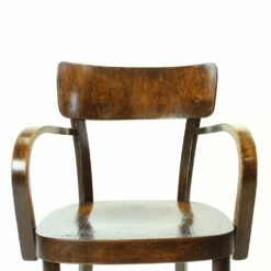 Office Chair With Armrests From Tatra, 1950s -PAMONO Sales office chair with armrests from tatra 1950s 3