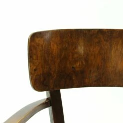 Office Chair With Armrests From Tatra, 1950s -PAMONO Sales office chair with armrests from tatra 1950s 4