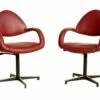 Office Chairs By Gastone Rinaldi For Rima, 1950s, Set Of 2 -PAMONO Sales office chairs by gastone rinaldi for rima 1950s set of 2 1