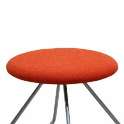 Red Dennie Stool By Nanna Ditzel & Jørgen Ditzel -PAMONO Sales red dennie stool by nanna ditzel jorgen ditzel 2