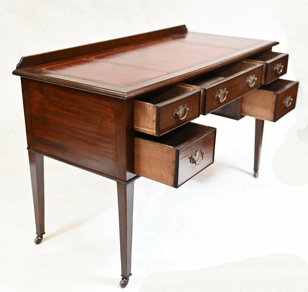 Regency Mahogany Writing Table 5 Regency Mahogany Writing Table - Image 3