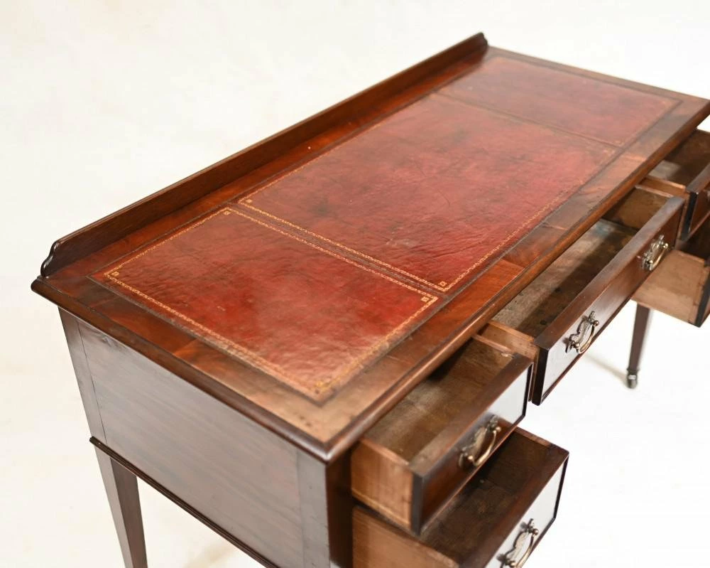 Regency Mahogany Writing Table 7 Regency Mahogany Writing Table - Image 5