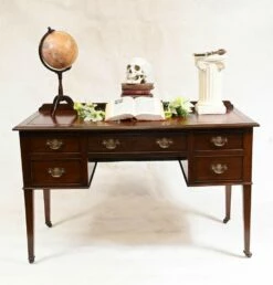 Regency Mahogany Writing Table 21 Regency Mahogany Writing Table -PAMONO Sales regency mahogany writing table 8