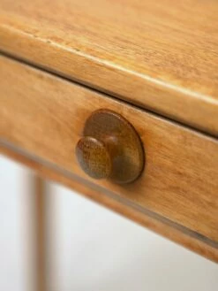 Scandinavian Desk In Birch, 1960s -PAMONO Sales scandinavian desk in birch 1960s 6