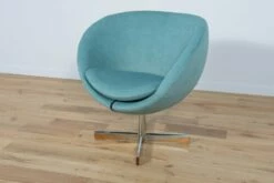 Scandinavian Swivel Club Chair By Sven Ivar Dysthe For Fora Form -PAMONO Sales scandinavian swivel club chair by sven ivar dysthe for fora form 2
