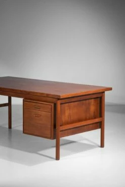 Scandinavian Teak Desk, 1960s 21 Scandinavian Teak Desk, 1960s -PAMONO Sales scandinavian teak desk 1960s 4