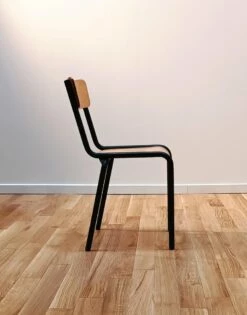 PAMONO Sales -PAMONO Sales school desk chair in wood metal 2