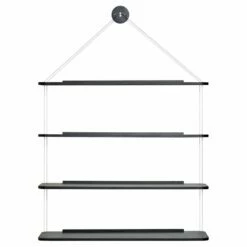 Shelving Unit Wall Library By Achille Castiglioni & Pier Giacomo Castiglioni For Bernini