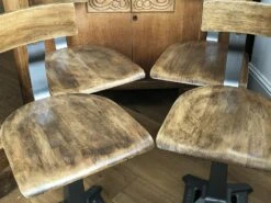 Singer Machinist Chairs By Simanco, 1930s, Set Of 4 -PAMONO Sales singer machinist chairs by simanco 1930s set of 4 2