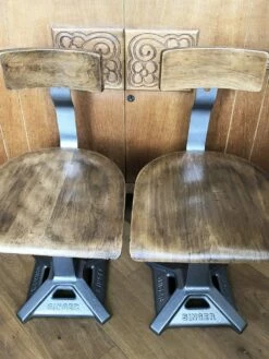 Singer Machinist Chairs By Simanco, 1930s, Set Of 4 -PAMONO Sales singer machinist chairs by simanco 1930s set of 4 4