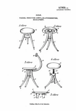 Small Art Deco Workshop Chair By Frigyes Vogel, 1930s -PAMONO Sales small art deco workshop chair by frigyes vogel 1930s 3