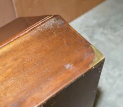 Small English Military Campaign Writing Bureau Desk By Reh Kennedy From Harrods -PAMONO Sales small english military campaign writing bureau desk by reh kennedy from harrods 10