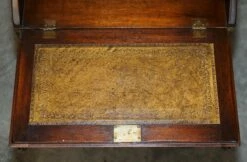 Small English Military Campaign Writing Bureau Desk By Reh Kennedy From Harrods -PAMONO Sales small english military campaign writing bureau desk by reh kennedy from harrods 15