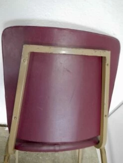 Small Italian Leatherette Desk Chair, 1960s -PAMONO Sales small italian leatherette desk chair 1960s 5