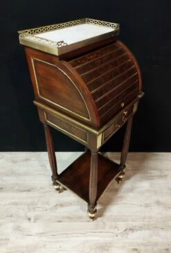 Small Louis XVI Cylinder Desk -PAMONO Sales small louis xvi cylinder desk 5