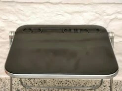 Space Age Italian Platone Folding Desk In Ebony By Giancarlo Piretti For Castelli, 1960s -PAMONO Sales space age italian platone folding desk in ebony by giancarlo piretti for castelli 1960s 4