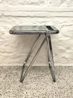 Space Age Italian Platone Folding Desk In Ebony By Giancarlo Piretti For Castelli, 1960s -PAMONO Sales space age italian platone folding desk in ebony by giancarlo piretti for castelli 1960s 7