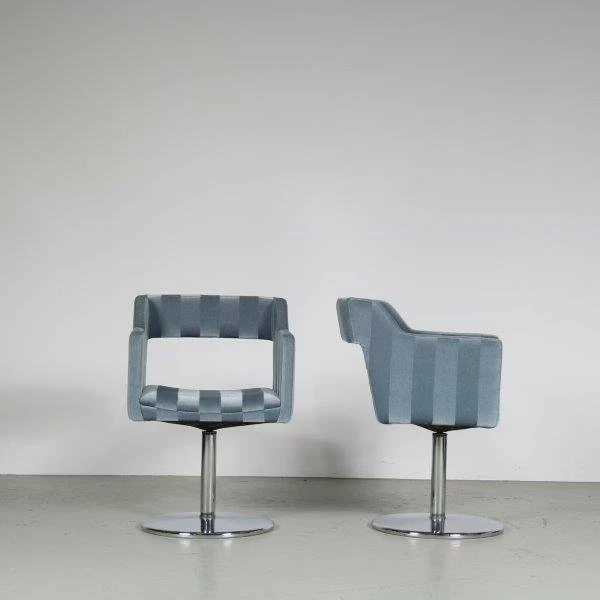 Swedish Swivel Chairs, 1980s, Set Of 2 6 Swedish Swivel Chairs, 1980s, Set Of 2 - Image 4