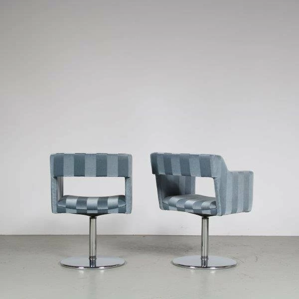 Swedish Swivel Chairs, 1980s, Set Of 2 7 Swedish Swivel Chairs, 1980s, Set Of 2 - Image 5