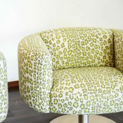 Swivel Chairs In Steel By Carter, Set Of 2 -PAMONO Sales swivel chairs in steel by carter set of 2 2