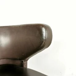 Swivel Leather Armchair By Giulio Moscatelli For Formanova, 1970 -PAMONO Sales swivel leather armchair by giulio moscatelli for formanova 1970 9