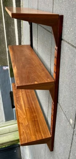 Teak Royal Wall Unit By Poul Cadovius For Cado, 1960s -PAMONO Sales teak royal wall unit by poul cadovius for cado 1960s 5