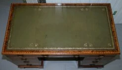 Victorian Burr Oak & Walnut Merryweather Desk, 1885 -PAMONO Sales victorian burr oak walnut merryweather desk 1885 11