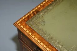 Victorian Burr Oak & Walnut Merryweather Desk, 1885 -PAMONO Sales victorian burr oak walnut merryweather desk 1885 13