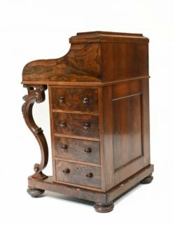 Victorian Davenport Desk With Pop Up Mechanism, 1860s 19 Victorian Davenport Desk With Pop Up Mechanism, 1860s -PAMONO Sales victorian davenport desk with pop up mechanism 1860s 5