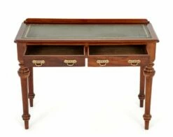 Victorian Desk In Mahogany With Knee Hole, 1850s 19 Victorian Desk In Mahogany With Knee Hole, 1850s -PAMONO Sales victorian desk in mahogany with knee hole 1850s 8