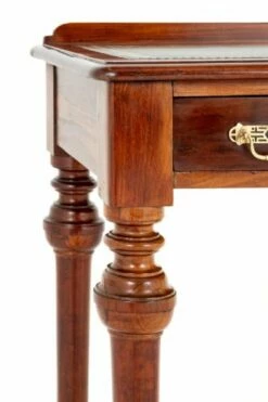 Victorian Desk In Mahogany With Knee Hole, 1850s 20 Victorian Desk In Mahogany With Knee Hole, 1850s -PAMONO Sales victorian desk in mahogany with knee hole 1850s 9