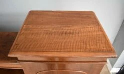 Victorian Open Bookcase In Walnut, 1870 -PAMONO Sales victorian open bookcase in walnut 1870 10