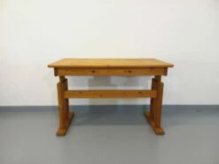 Vintage Adjustable Pine Architect Desk, 1980s