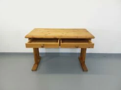 Vintage Adjustable Pine Architect Desk, 1980s -PAMONO Sales vintage adjustable pine architect desk 1980s 10