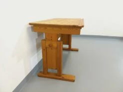 Vintage Adjustable Pine Architect Desk, 1980s -PAMONO Sales vintage adjustable pine architect desk 1980s 17