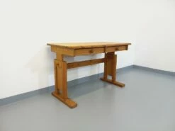 Vintage Adjustable Pine Architect Desk, 1980s -PAMONO Sales vintage adjustable pine architect desk 1980s 3